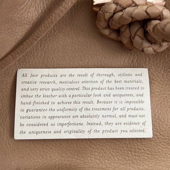 JOIE Mabel Leather Bucket Bag - Brown Cross body - Picture 16 of 16